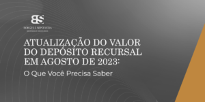 Depósito Recursal em Agosto de 2023